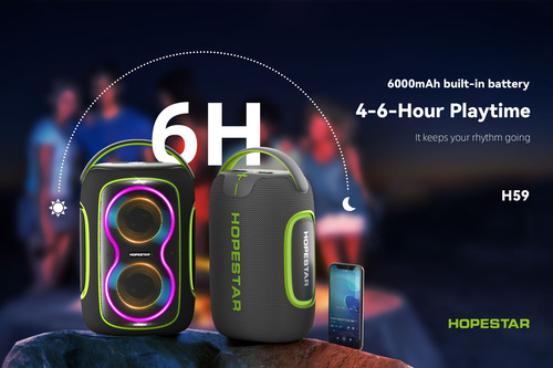 Altavoz Portátil Hopestar H59 50w Negro