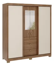 Comprar Closet Munari Freijo 180x200cm Con Tres Cajones Y Cuatro Ent