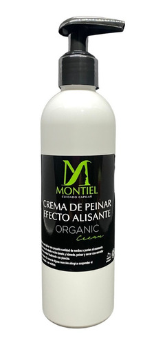 Crema De Peinar Efecto Liso - Montiel Capilar