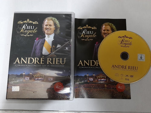 Dvd Andre Rieu Coronation Concert Live En Formato Dvd