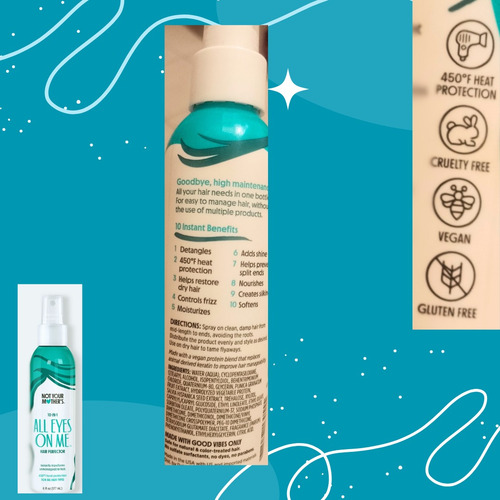 Protector Calor/ Tratamiento Cabello,not Your Mother (177ml)