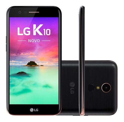 Celular LG K10 M250 2017 Black + Regalo Tsuy