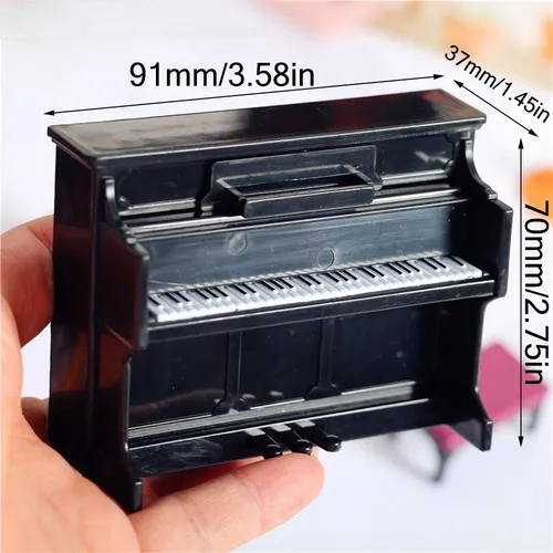 Modelo De Escena De Instrumentos Musicales De Doll Piano Woo