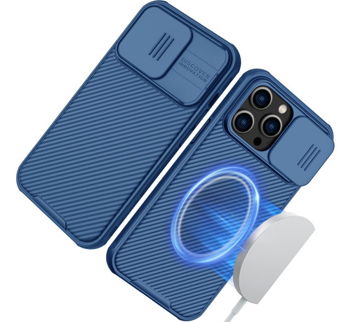 Capa Camshield Pro Magnetic Case Nillkin Para iPhone 15 Plus