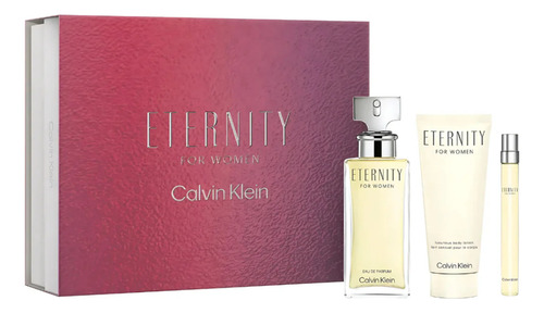 Set Calvin Klein Eternity Edp 100 Ml + Bl 100 Ml + Mini 10ml