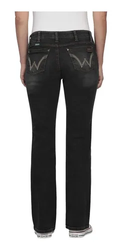 Pantalón Vaquero de Mezclilla Para Mujer Corte Bota Wrangler