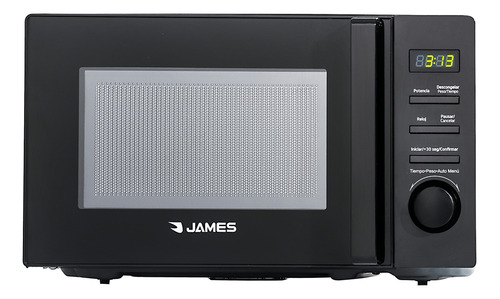 Microondas James J 20 Mdn Negro Digital 20 Litros Kirkor