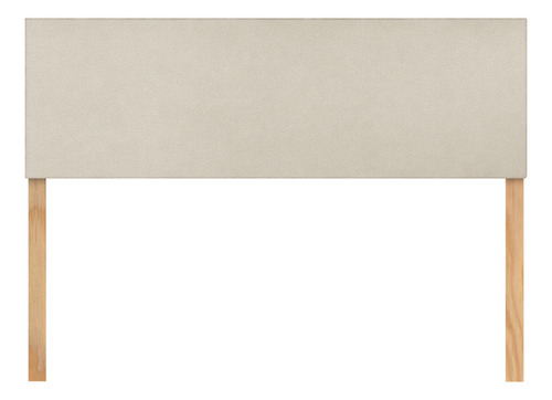 Cabecera Queen Size Dotico Lisa 3 En 1 Moderna Color Lino Natural
