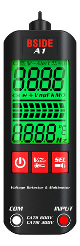 ... Probador Lcd Digital Bside A1 Mini Multímetro Y Detector