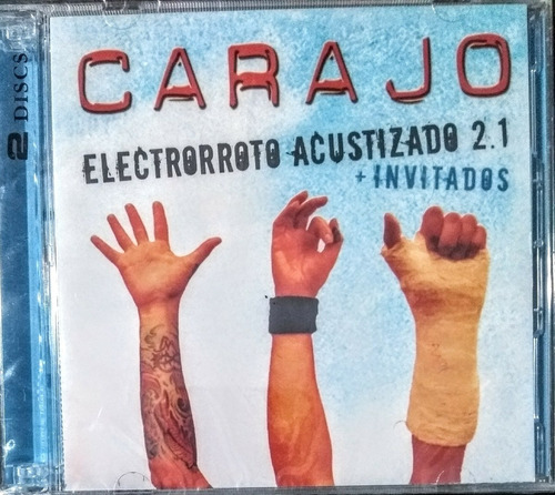 Carajo Electrorroto Acustizado 21 Cd  Dvd Nuevo Or Oiiuya