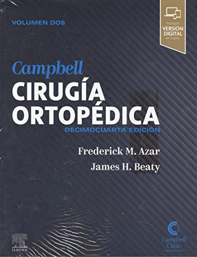 Libro Campbell Cirugía Ortopédica - 4 Tomos De Campbell, Jam