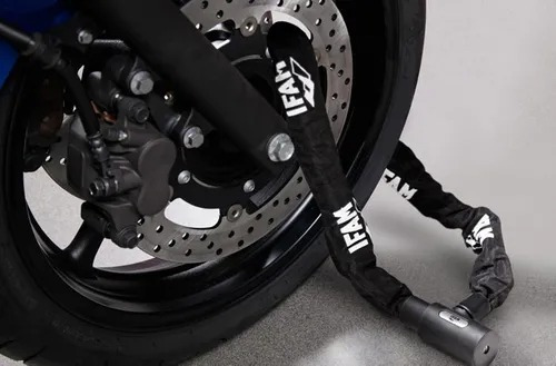 Cadena De Seguridad Para Motocicleta Y Bicicleta Ifam C10
