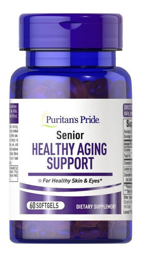 Puritan's Pride | Senior Healthy Aging Support | 60 Softgels
