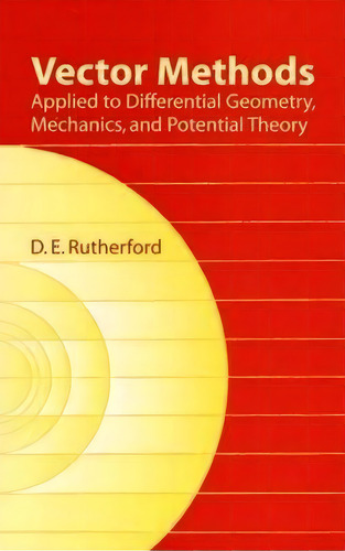 Vector Methods Applied To Different, De D. E. Rutherford. Editorial Dover Publications Inc, Tapa Blanda En Inglés