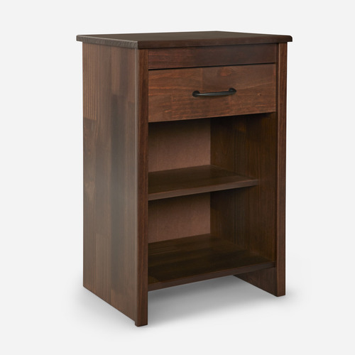 Cama Pratta 2 Plazas Bd +respaldo New Bennet+velador Maurice