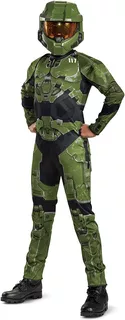 Disfraz Clásico De Master Chief Talla S 4 A 6 Años