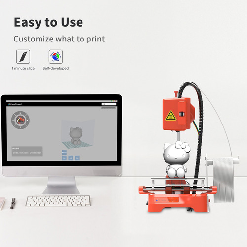 Mini Impresora 3d De Escritorio K7 Educación Estudiantil