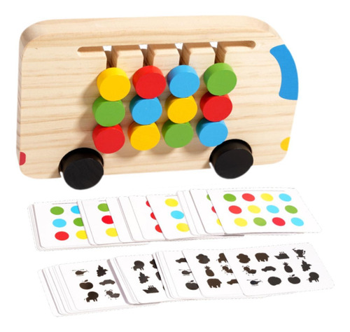 Brinquedos Educativos De Madeira Montessori, Quebra-cabeça