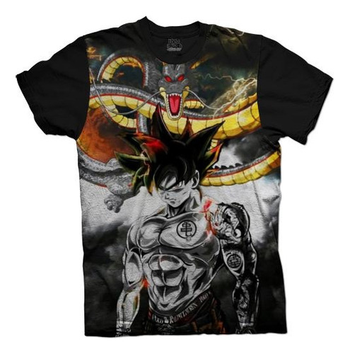 Camiseta Dragon Ball Z  Goku Vegeta Adulto Anime Comics