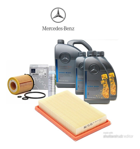 Kit De Afinacion Tipo B Mercedes Original De Agencia C180