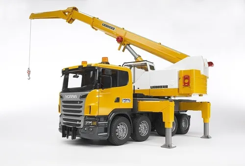 Bruder 03570 - Caminhão Scania R Series com Guindaste