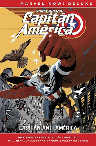 Mn37 Capitan Anti-america N Spencer 1, De Bagley, Mark. Editorial Panini Comics, Tapa Dura En Español