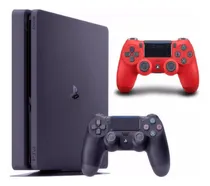 Comprar Ps4 Slim De 1 Tb Color Negro + 2 Mandos + 5 Juegos