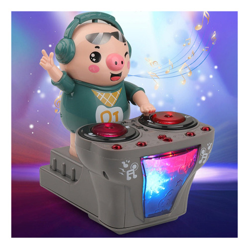 1 Regalo De Juguete De Cerdito De Batería For Niños