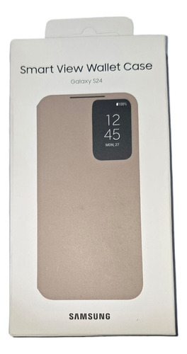 Capa Smart View Wallet Case P/samsung Galaxy S24 Black