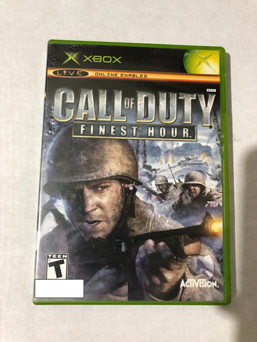 Call Of Duty Finest Hour Xbox Clasico Fisico