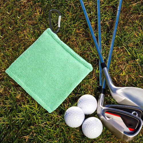 2 Toalla De Pelota De Golf Con Clip, Toalla De Limpieza
