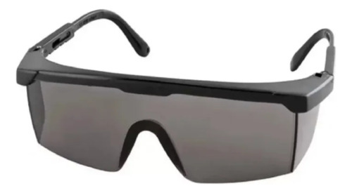 Óculos De Segurança Proteção Jaguar Cinza Anti Risco Com C.a