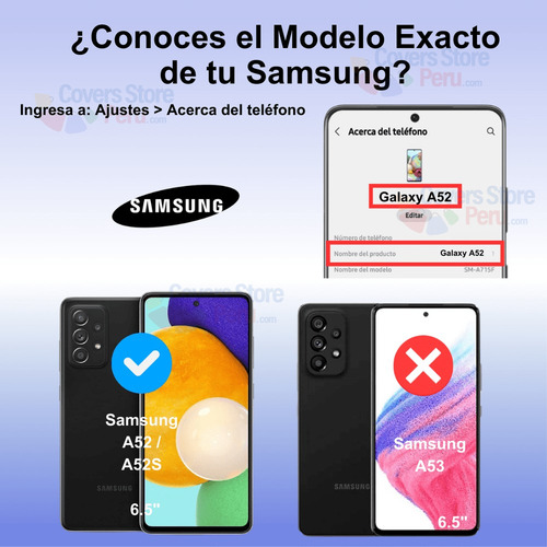 Mica Para Samsung A52 Protector De Pantalla De Vidrio 9d