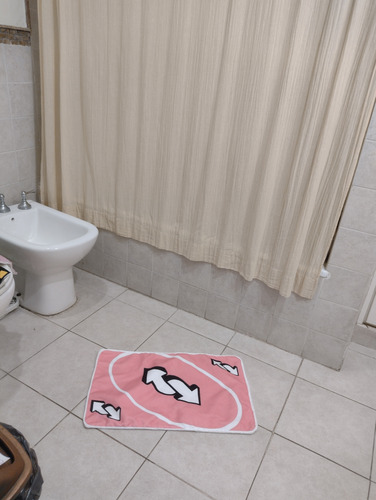 Alfombra De Toalla Para Baño - Diseños Varios Rosa Uno