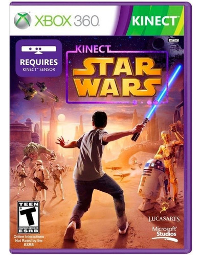 Kinect Star Wars Xbox 360 Mídia Física