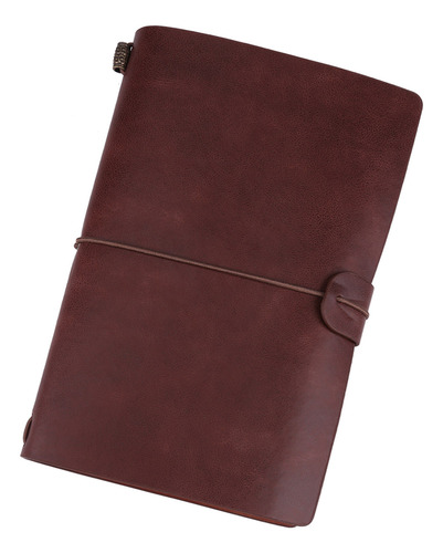 Caderno De Viagem, Diário Personalizado Clássico De Couro Pu
