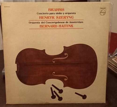 Lote 4 Vinilos Discos Antiguos Brahms