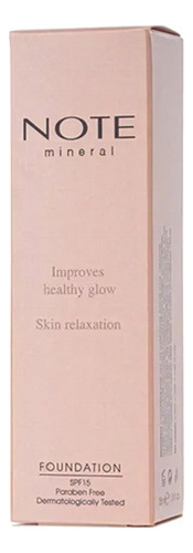 Base de maquillaje Note Mineral Foundation tono 401 - 35mL