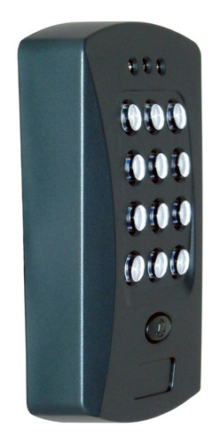 Imagen 2 de 4 de J R Kit Control De Acceso Rfid Con 10 Llaveros Y Fuente