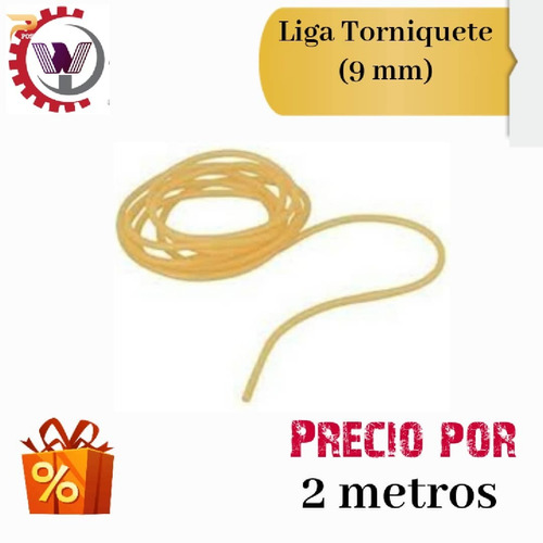 Liga Torniquete De 9 Mm Multiuso De Excelente Calidad