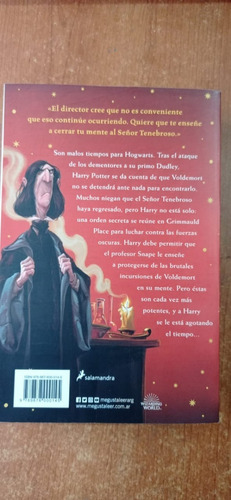 Harry Potter Y La Orden Del Fénix Rowling Salamandra