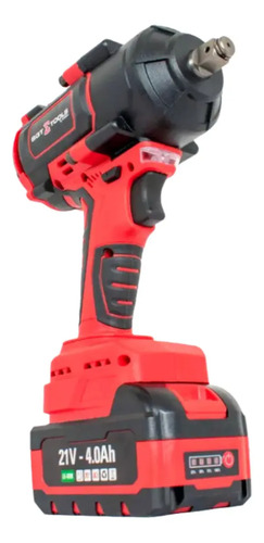 Sigma Tools Sgt7503a Chave De Impacto 1/2'' À Bateria Aperto Desaperto Cor Vermelha