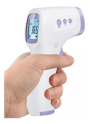 Termômetro Laser Digital Infravermelho Febre De Testa Bebe