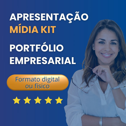 Criação De Apresentação Profissional Portfólio Até 10 Slides