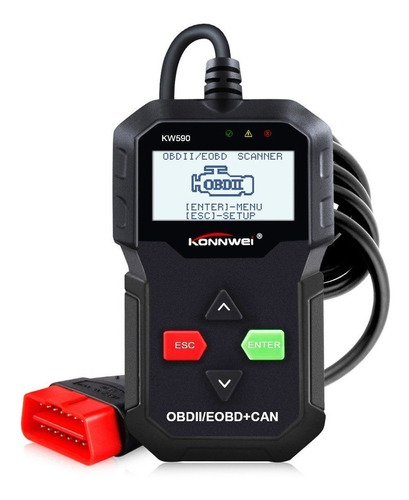 Maxiscan Ms509 Kw808 Obd2 Obdii Eobd Escáner Coche Código Le