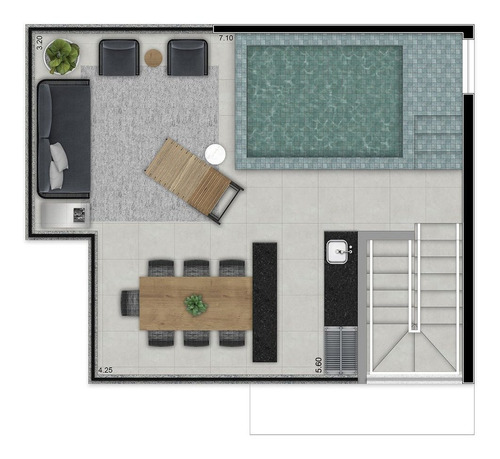 Imagem 15 de 15 de Studio Residencial Para Venda, Vila Madalena, São Paulo - St6774. - St6774-inc