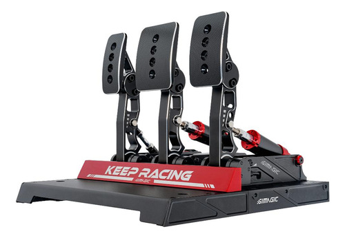 Pedaleira P1000 Tri Pedal Simagic Simulador Extremesimracing