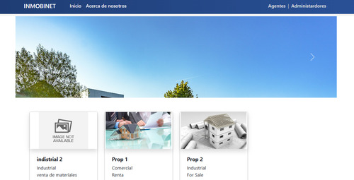 Sistema Inmobiliaria Gestion Propiedades Agentes Administrad