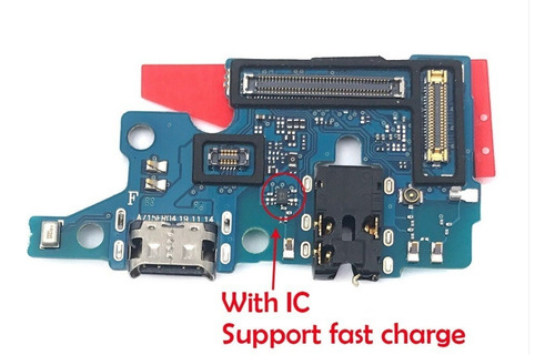 Imagem 4 de 7 de Placa Conector De Carga Usb Microfone Para Samsung A71 A715