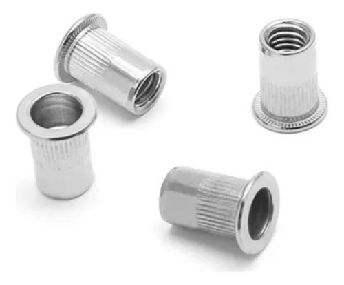 Tuerca Remachable Hilo M6 Fierro Pack 50 - Acero Inoxida